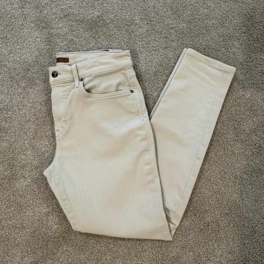 Joe's Jeans Cream Skinny Jeans